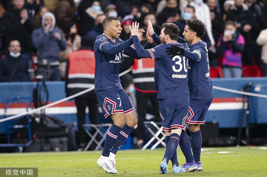 巴黎3-0大胜摩纳哥，内马尔精彩助攻